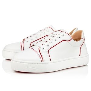 CHRISTIAN LOUBOUTIN Vieirissima two-tone leather sneakers